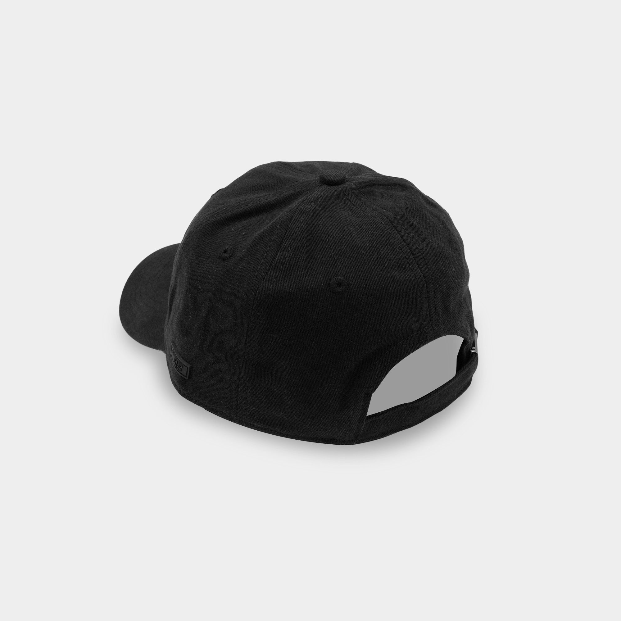 Hawk Head Dad Hat - Black/Black