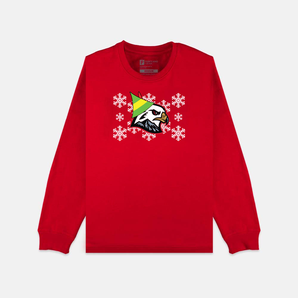 Elf Hawk Head Crewneck