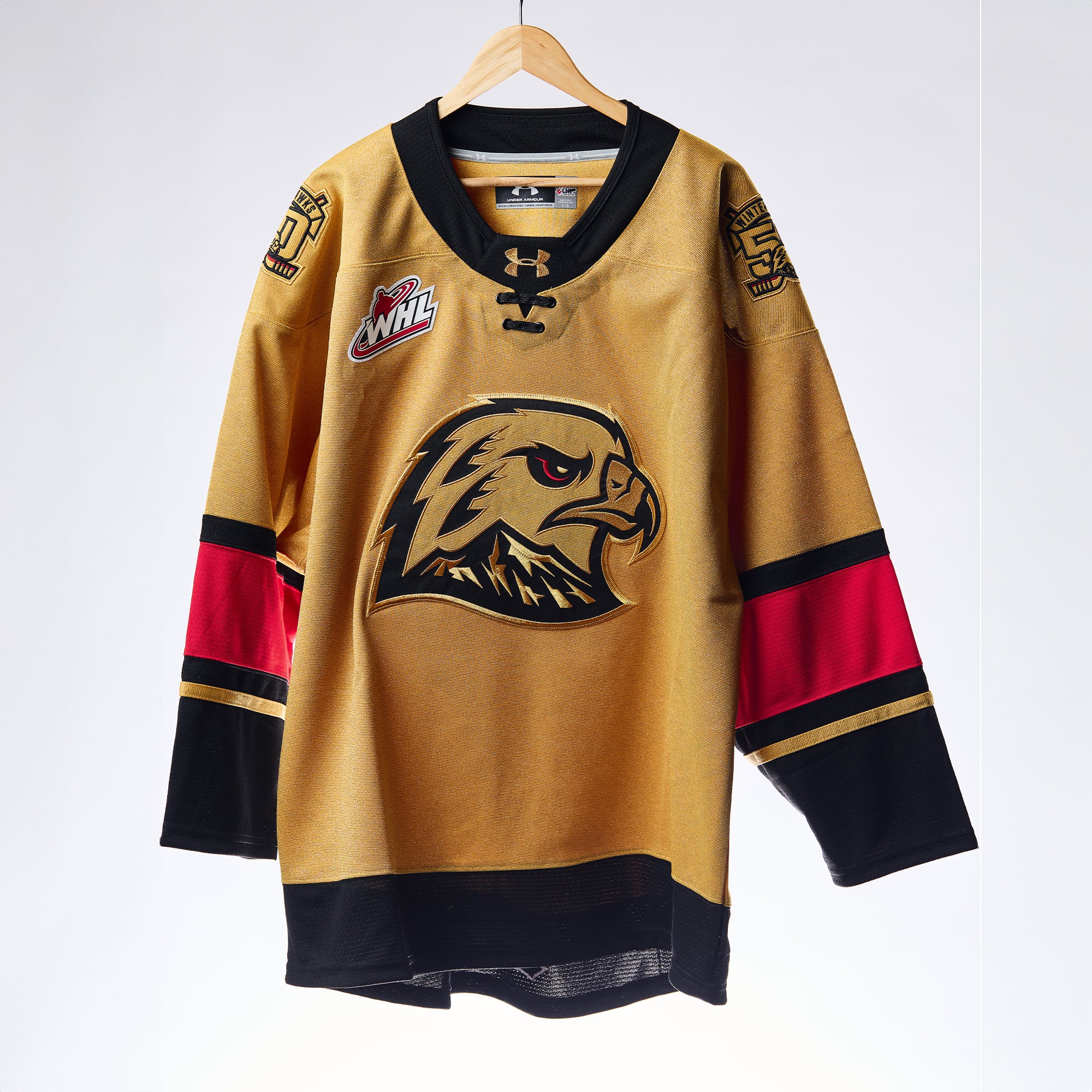 50th Anniversary Winterhawks Gold Jersey