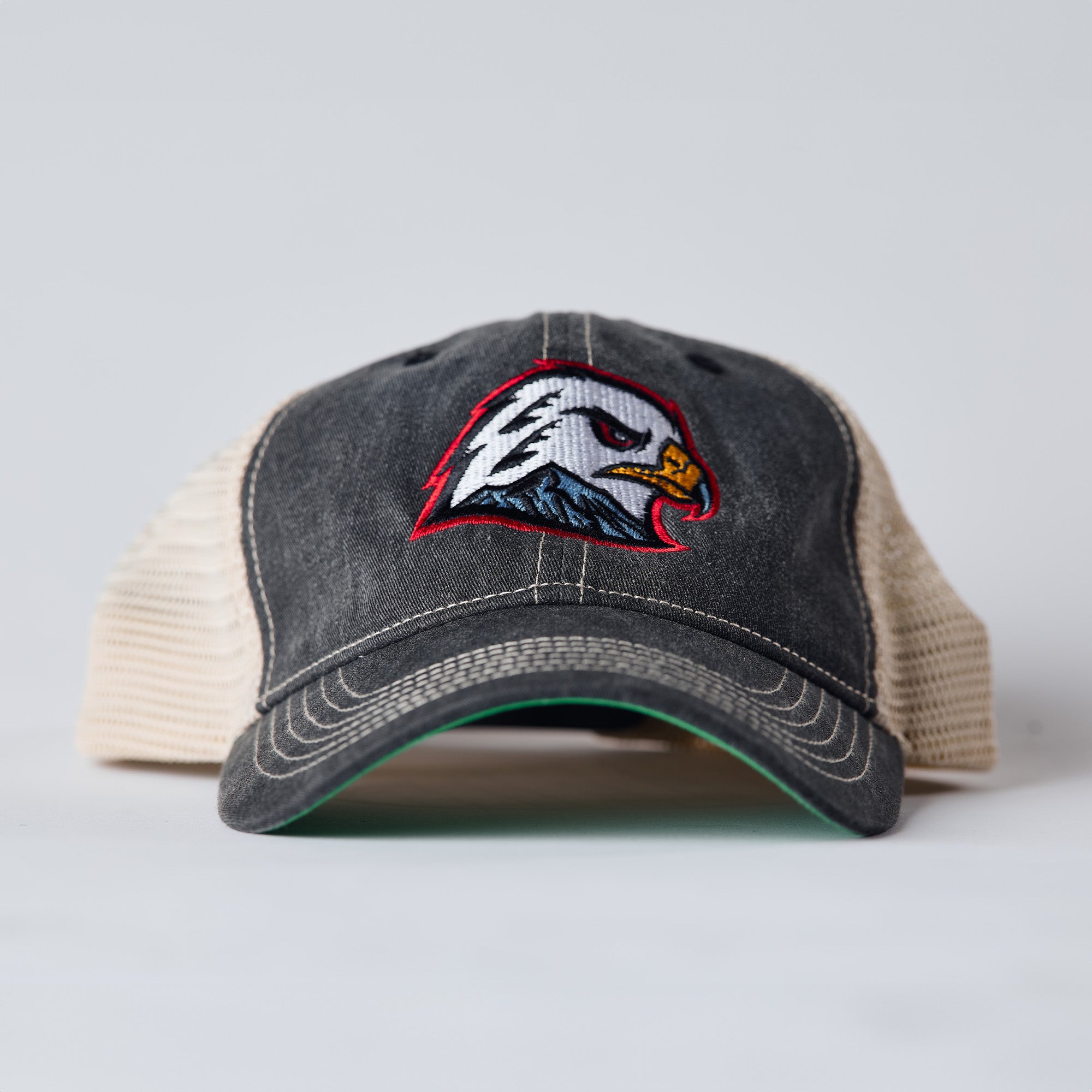 Faded Hawk Head Mesh Cap