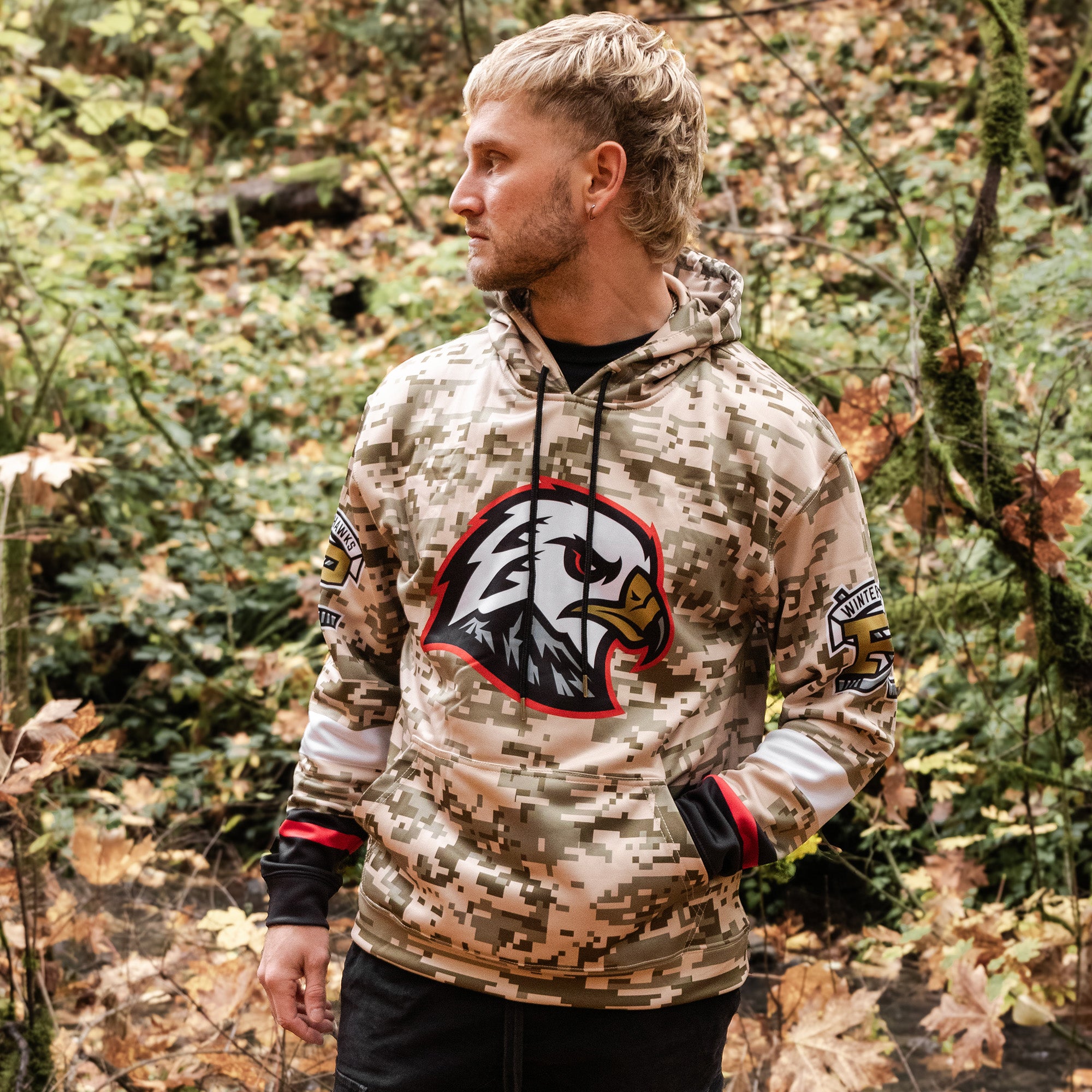 Jersey Hoodie - Camo