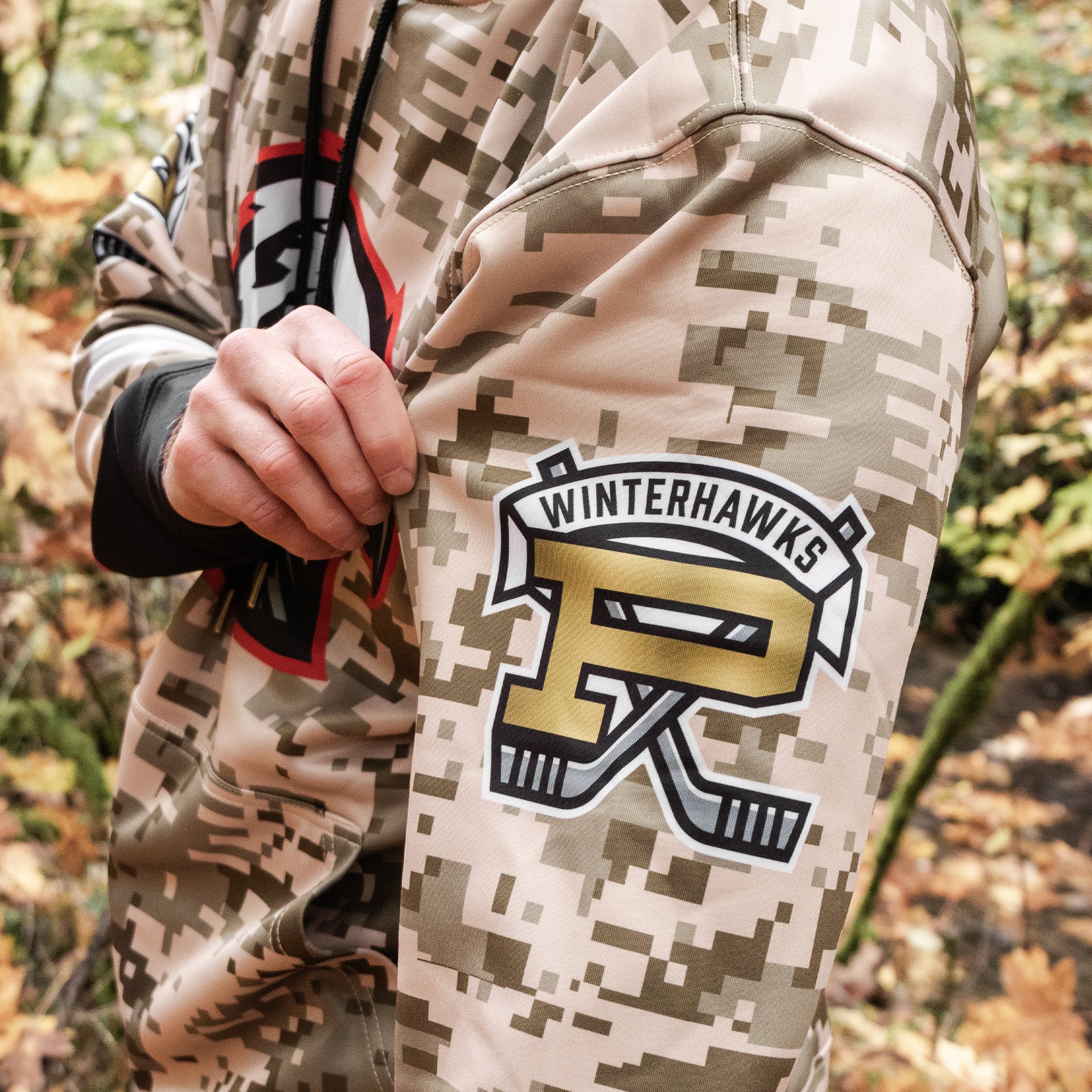 Jersey Hoodie - Camo