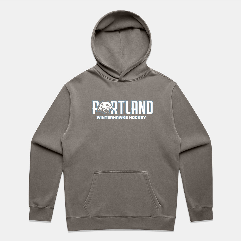Inline Hawk Hoodie - Faded Grey