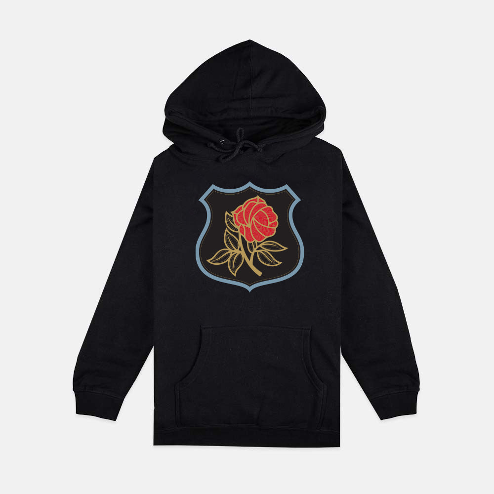 Rosebuds Crest Hoodie