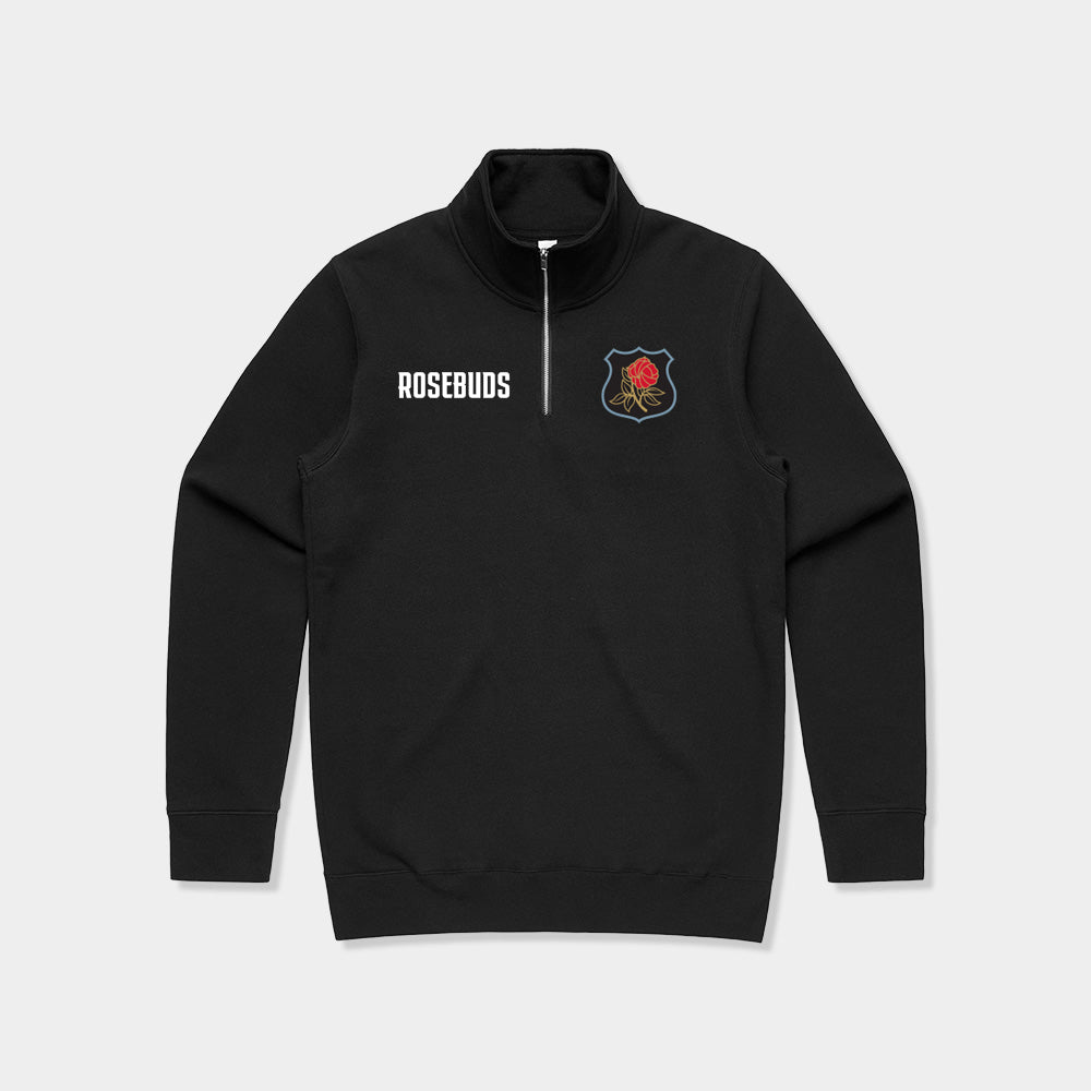 Rosebuds Crest Quarter Zip