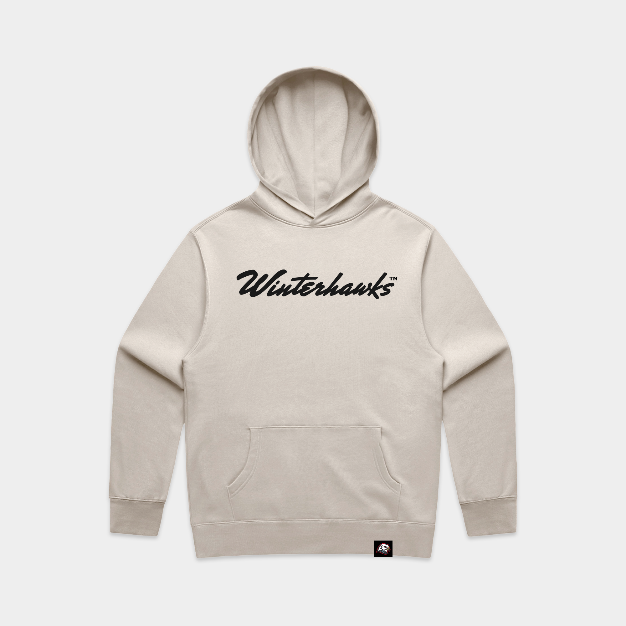 Winterhawks Script Hoodie