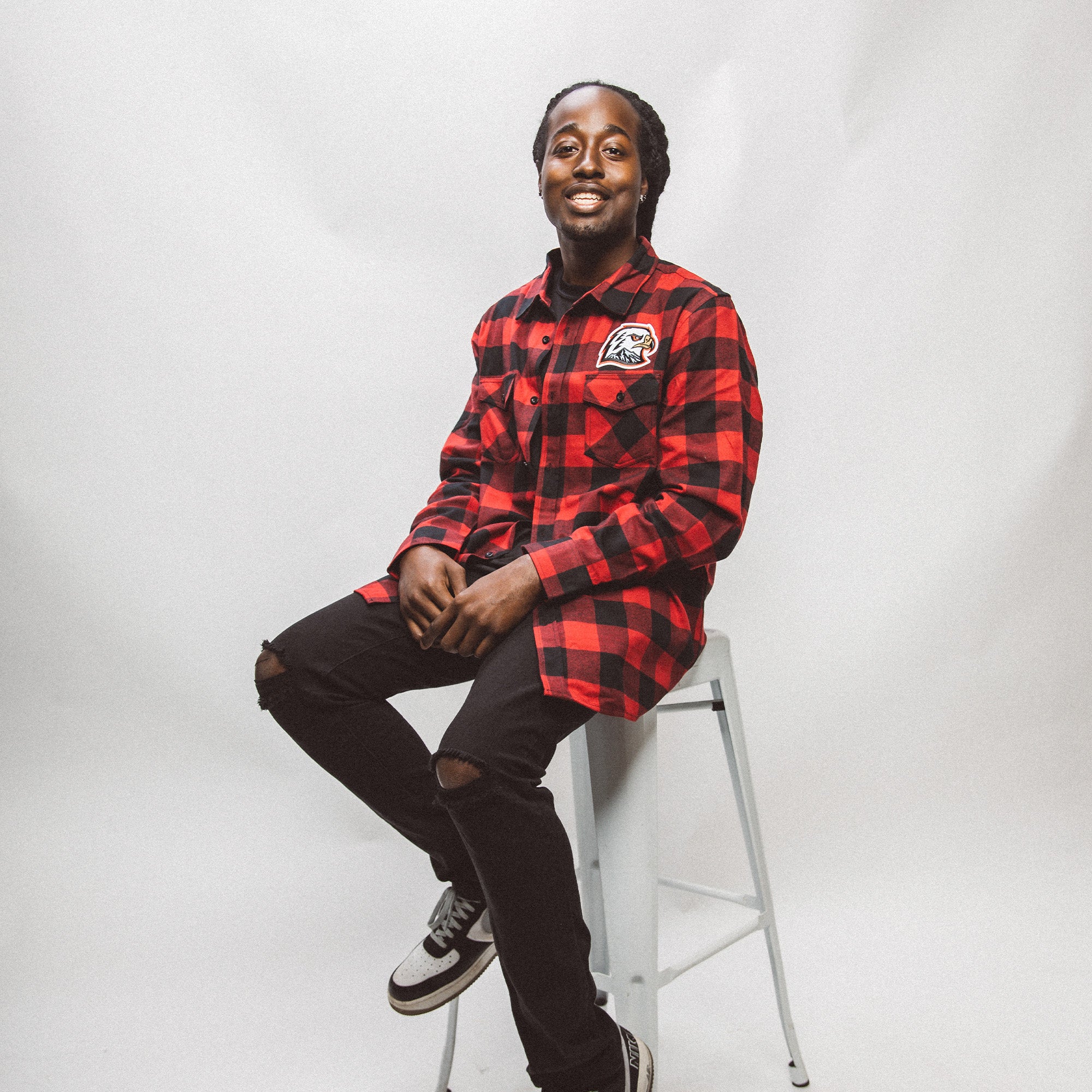 Hawk Head Crest Flannel