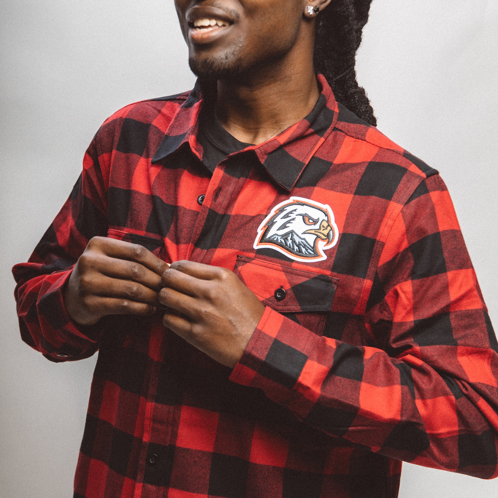 Hawk Head Crest Flannel