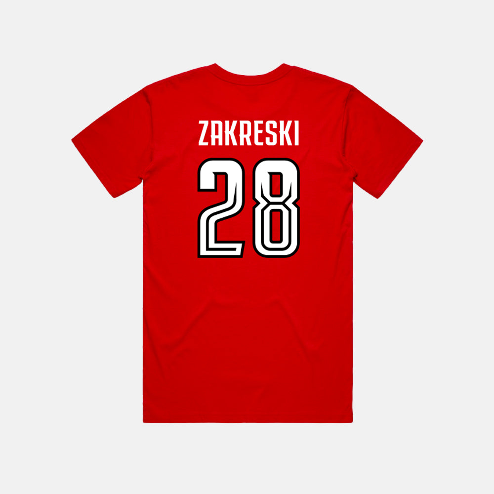 Winterhawks Player Tee - Zakreski