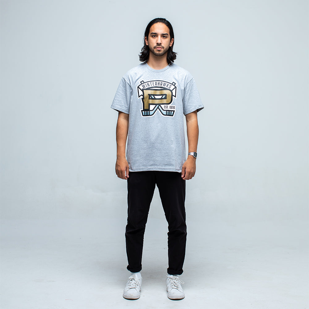 Face Off Tee - Grey