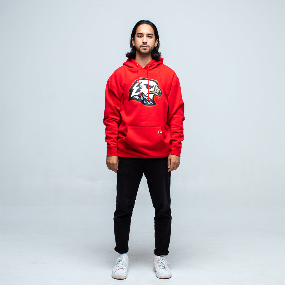 Hawk Head Hoodie - Red