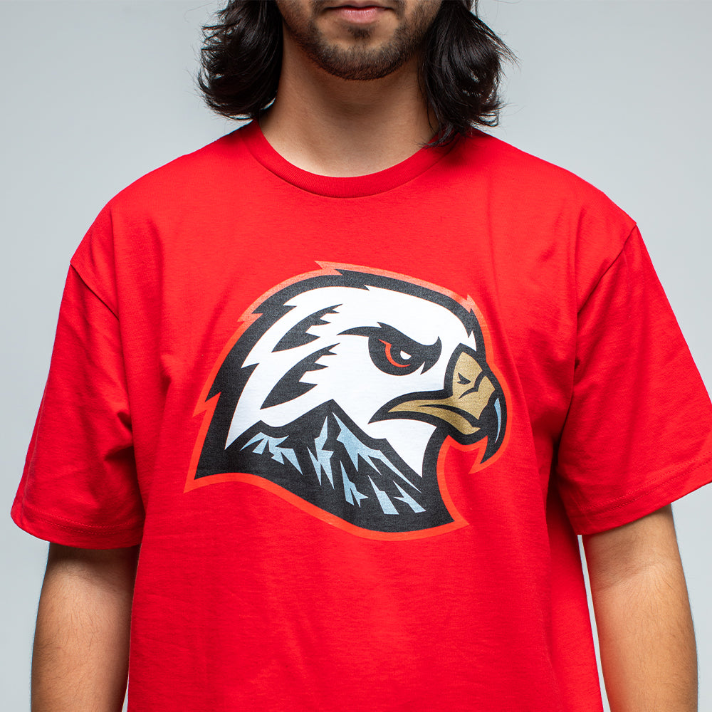 Hawk Head Tee - Red