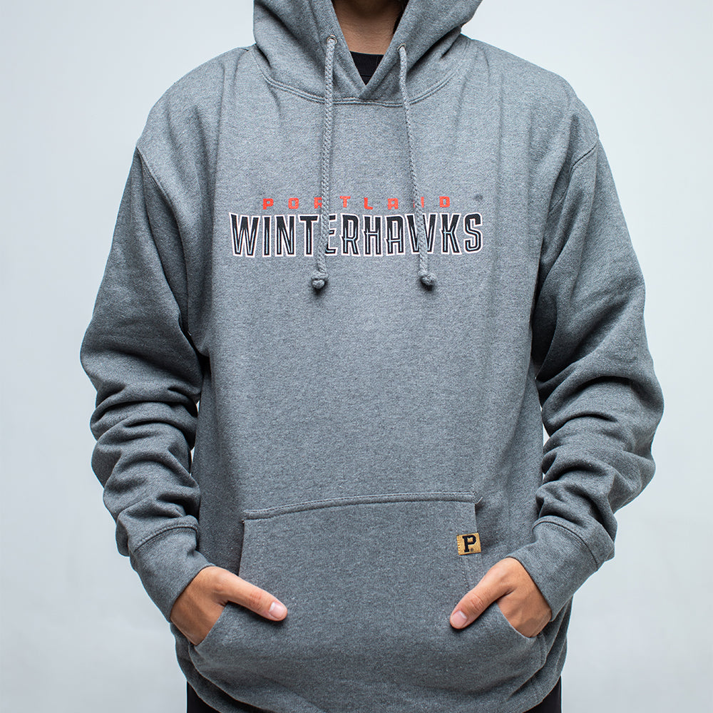 Wordmark Hoodie - Gunmetal