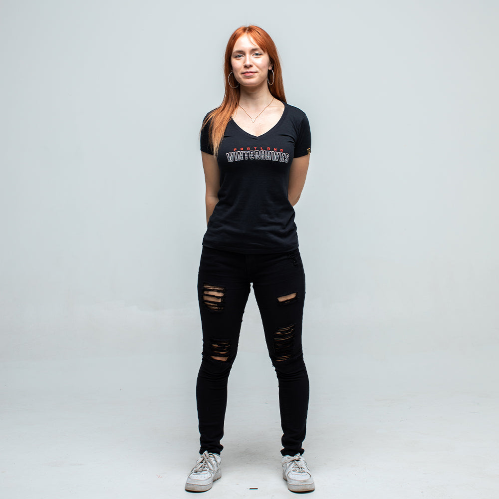 Women's Wordmark Tee - Black