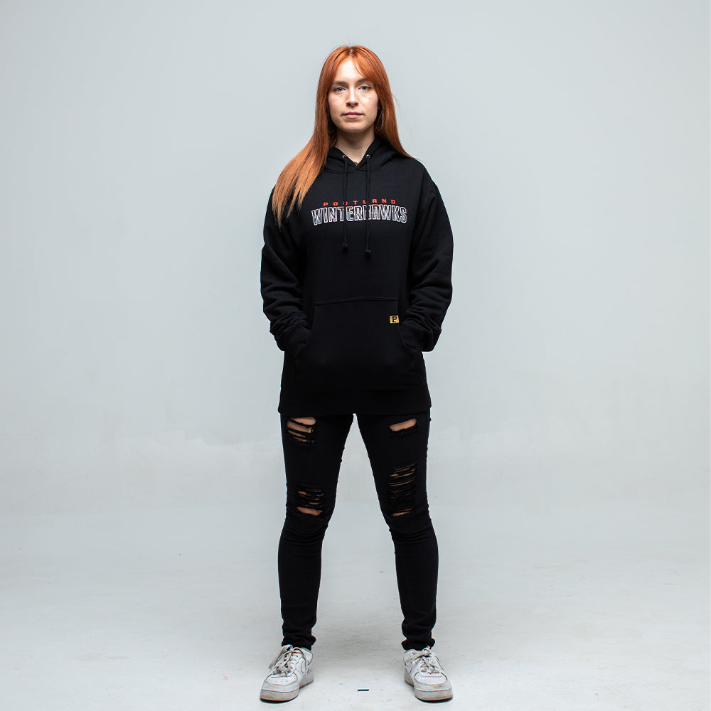 Wordmark Hoodie - Black