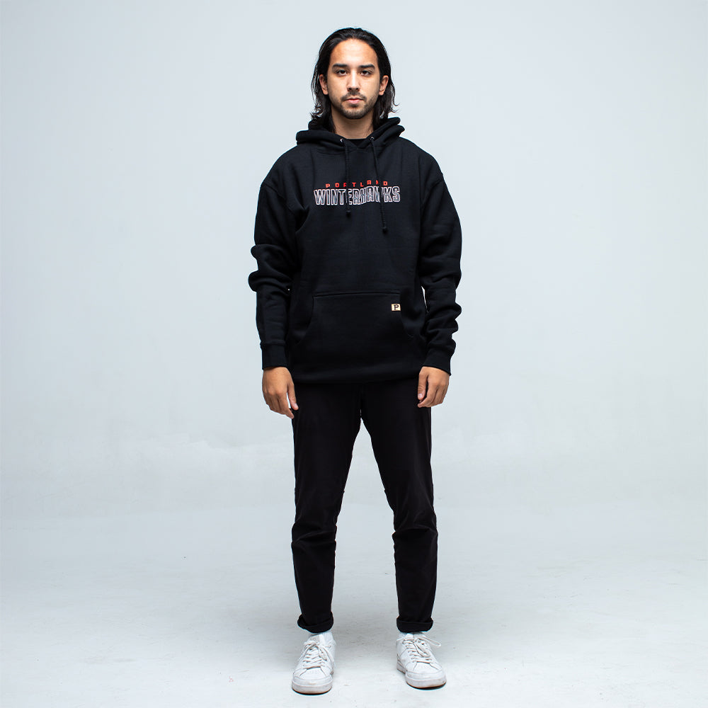 Wordmark Hoodie - Black