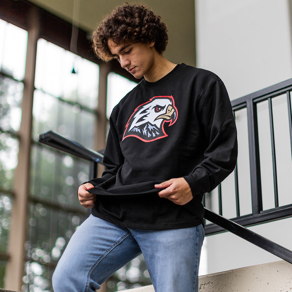 Hawk Head Crewneck