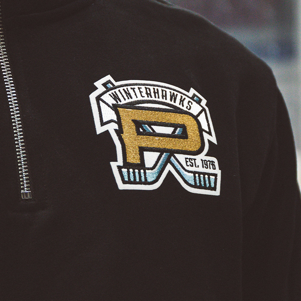 Face Off Crest Quarter Zip