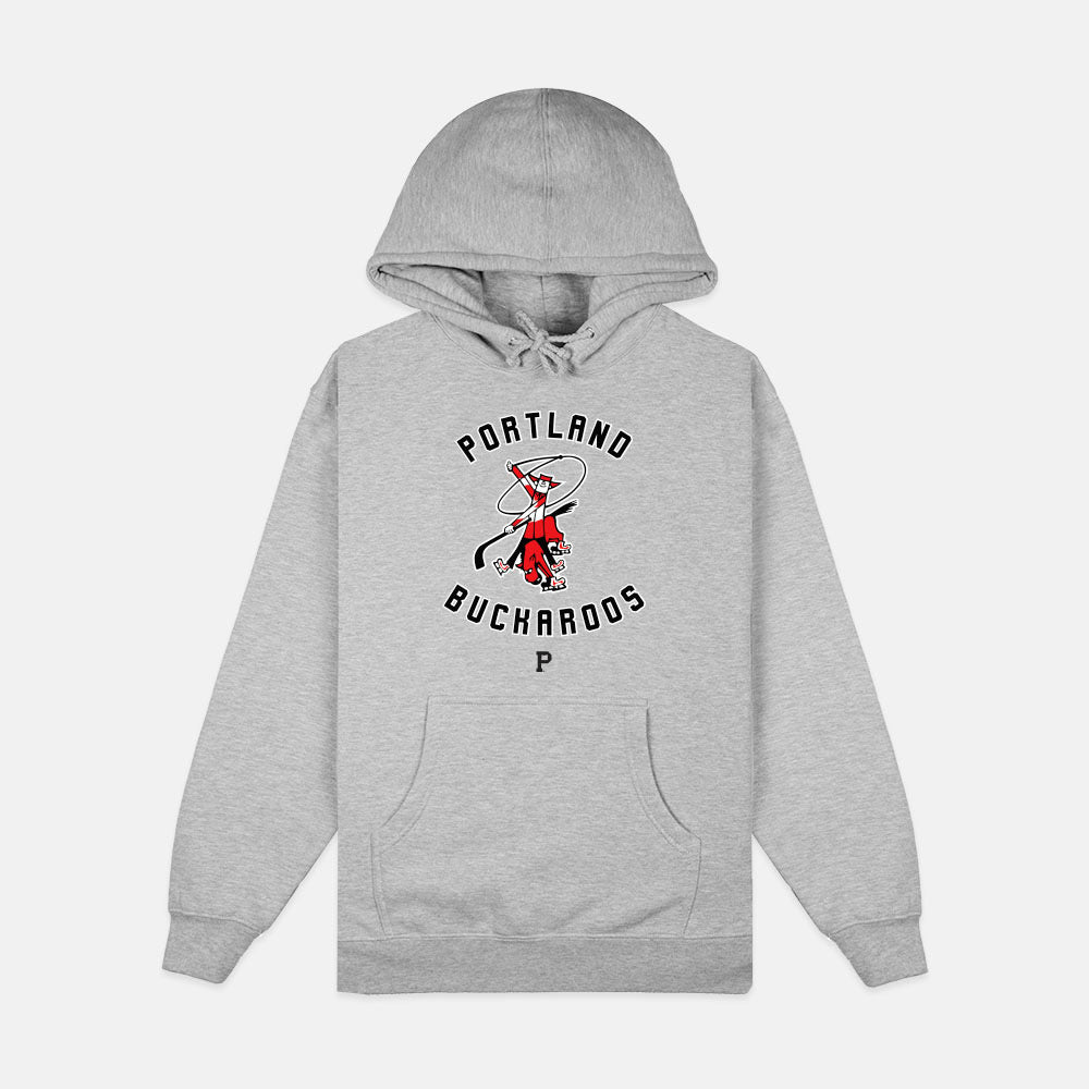 Buckaroos Hoodie - Grey