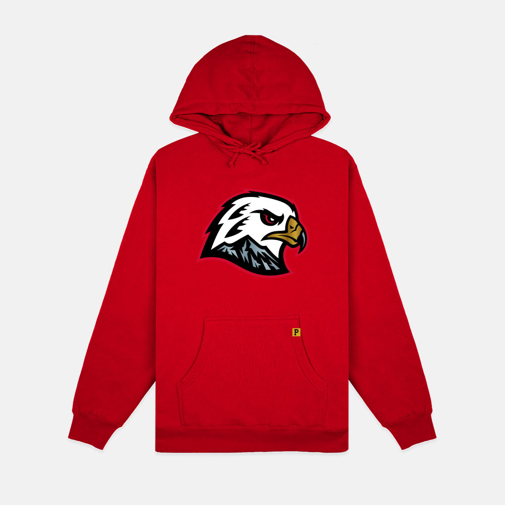 Hawk Head Hoodie - Red