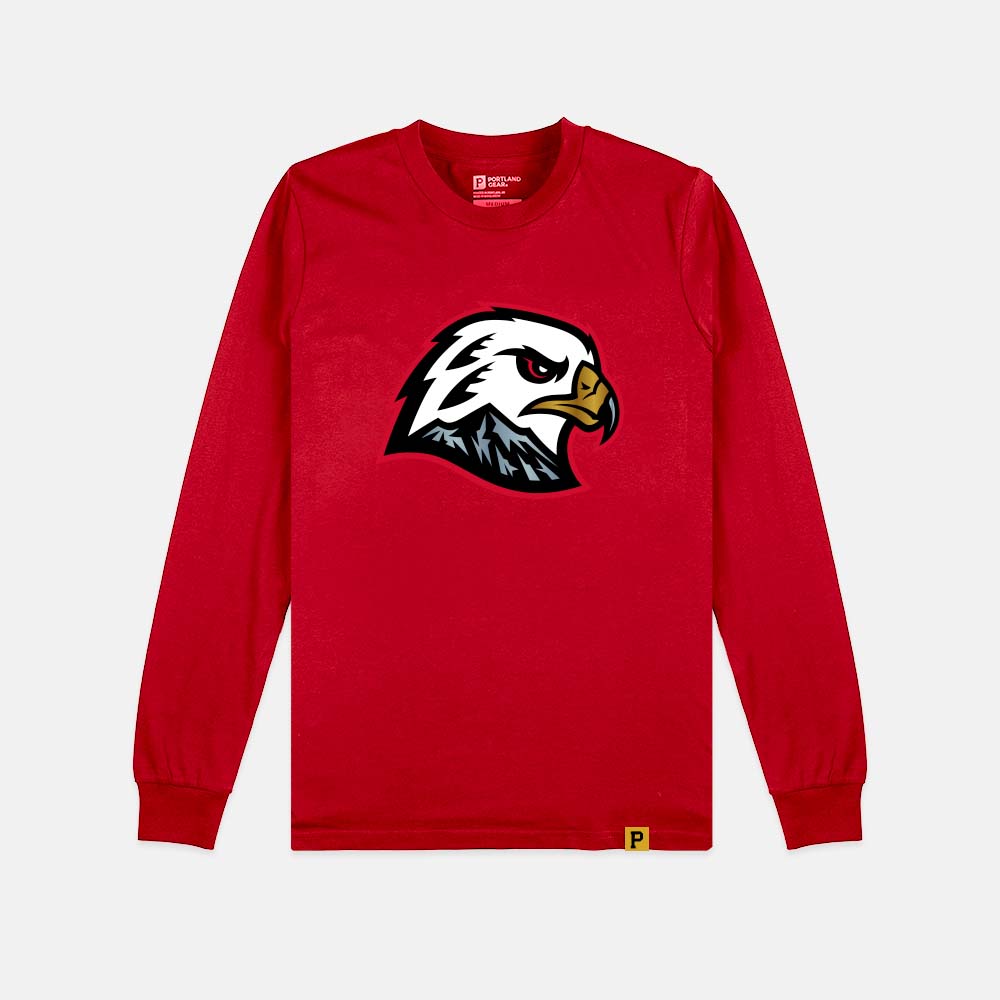 Hawk Head Long Sleeve - Red