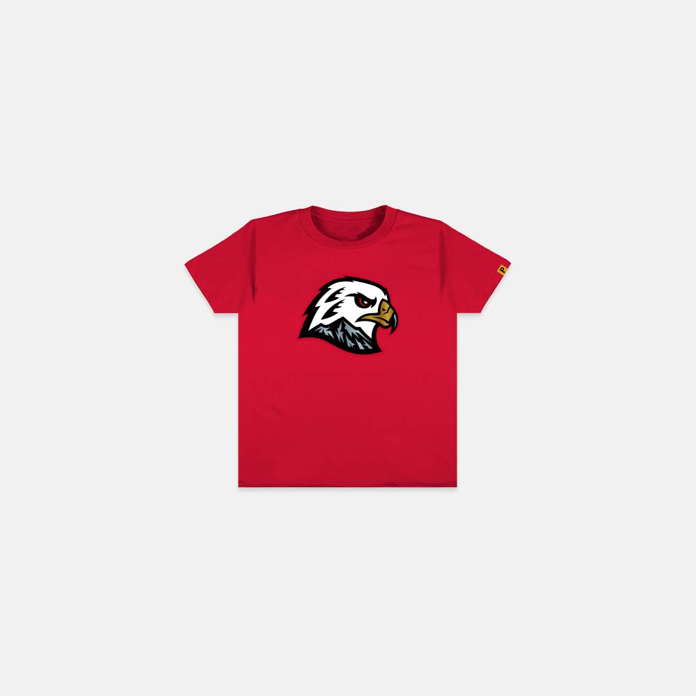Toddler Hawk Head Tee - Red