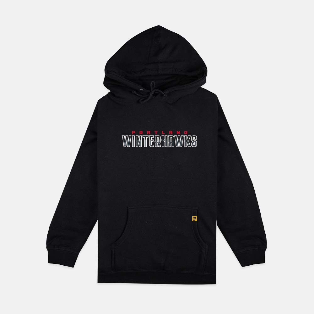 Wordmark Hoodie - Black