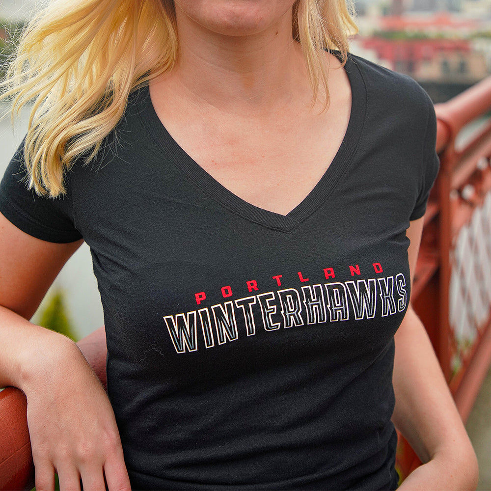 Women's Wordmark Tee - Black