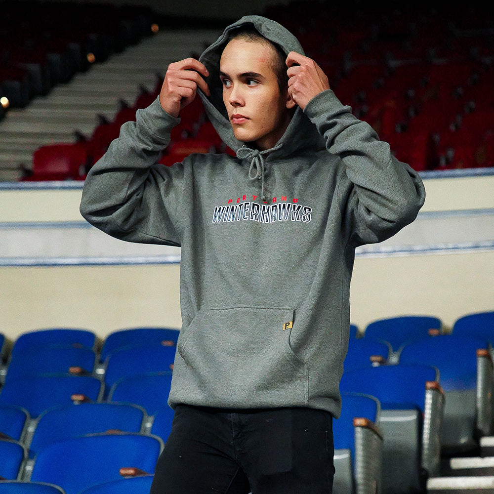 Wordmark Hoodie - Gunmetal