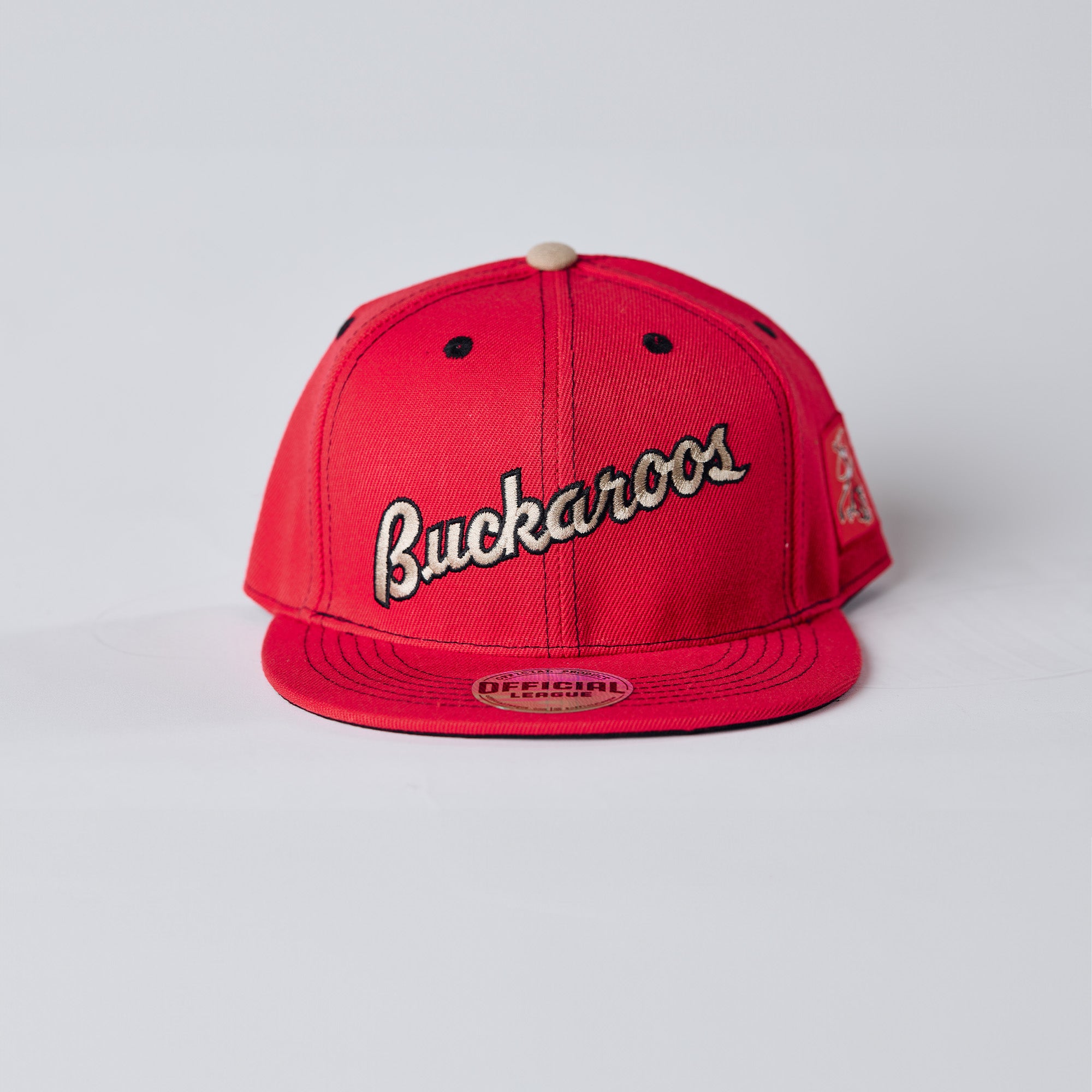 Buckaroos Throwback Red Snapback