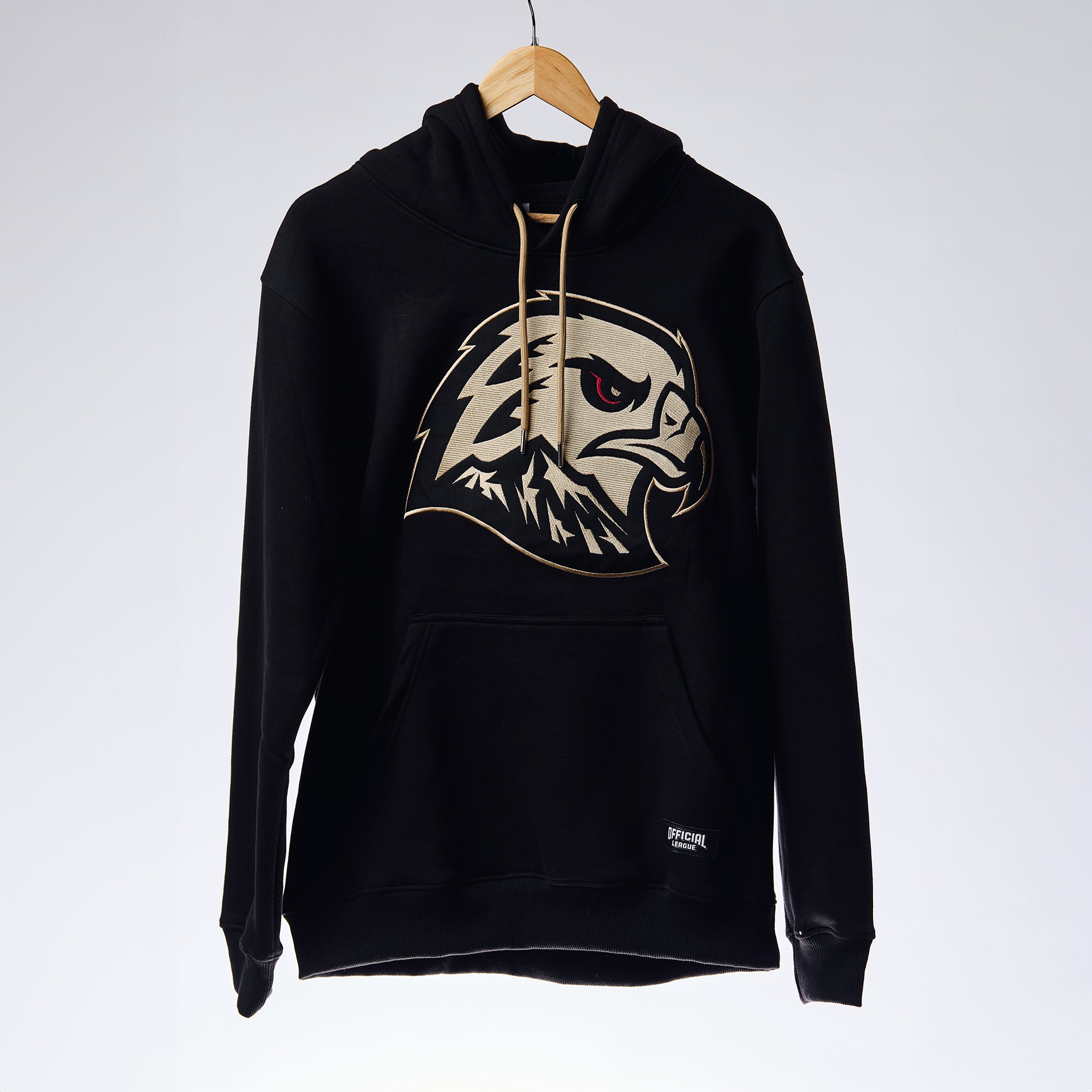 Golden Hawk Head Hoodie