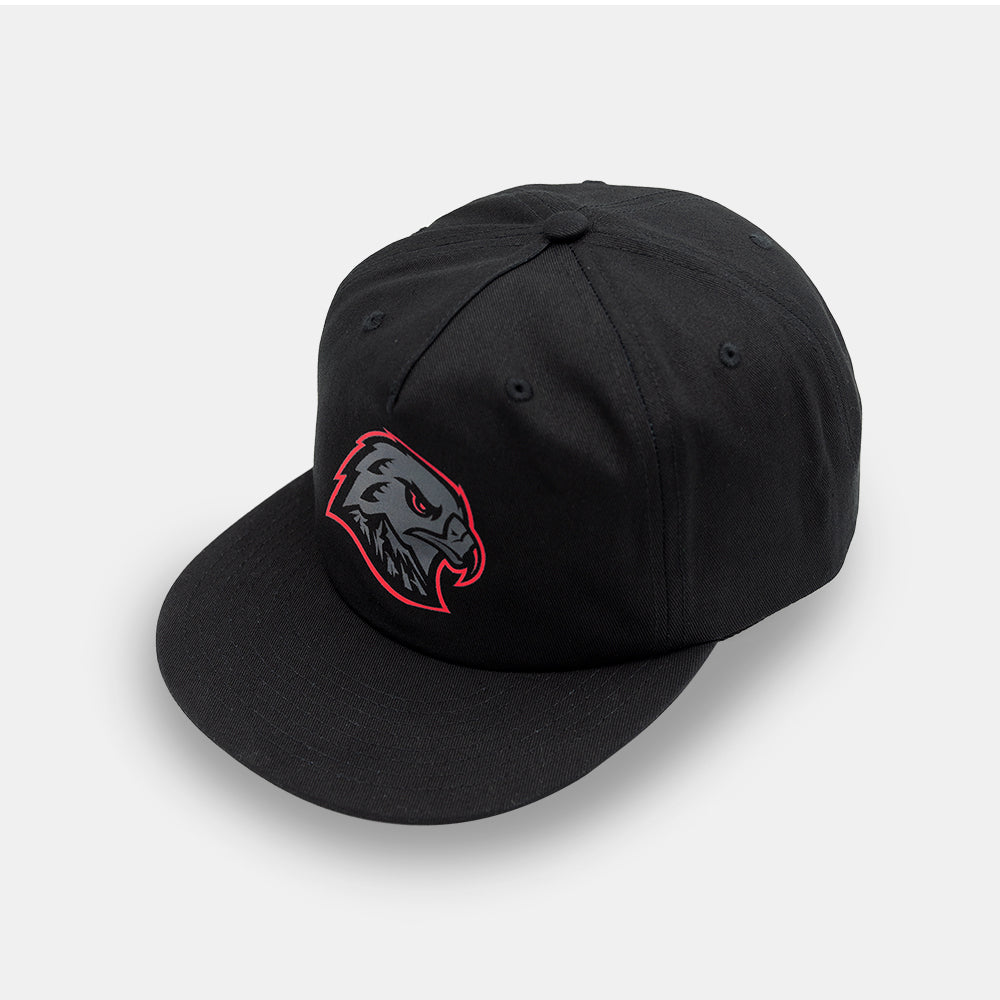 Red Eye Hawk Head Snapback