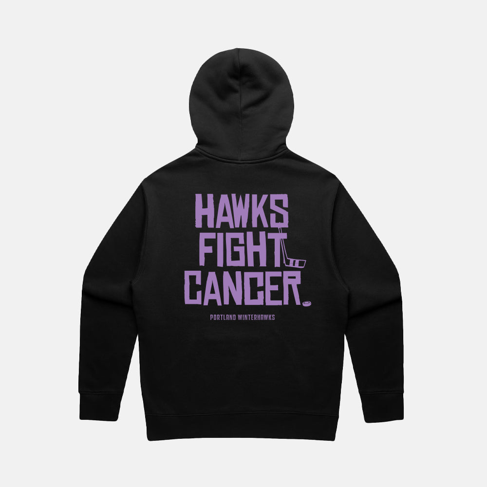 Hawks Fight Cancer Zip Hoodie