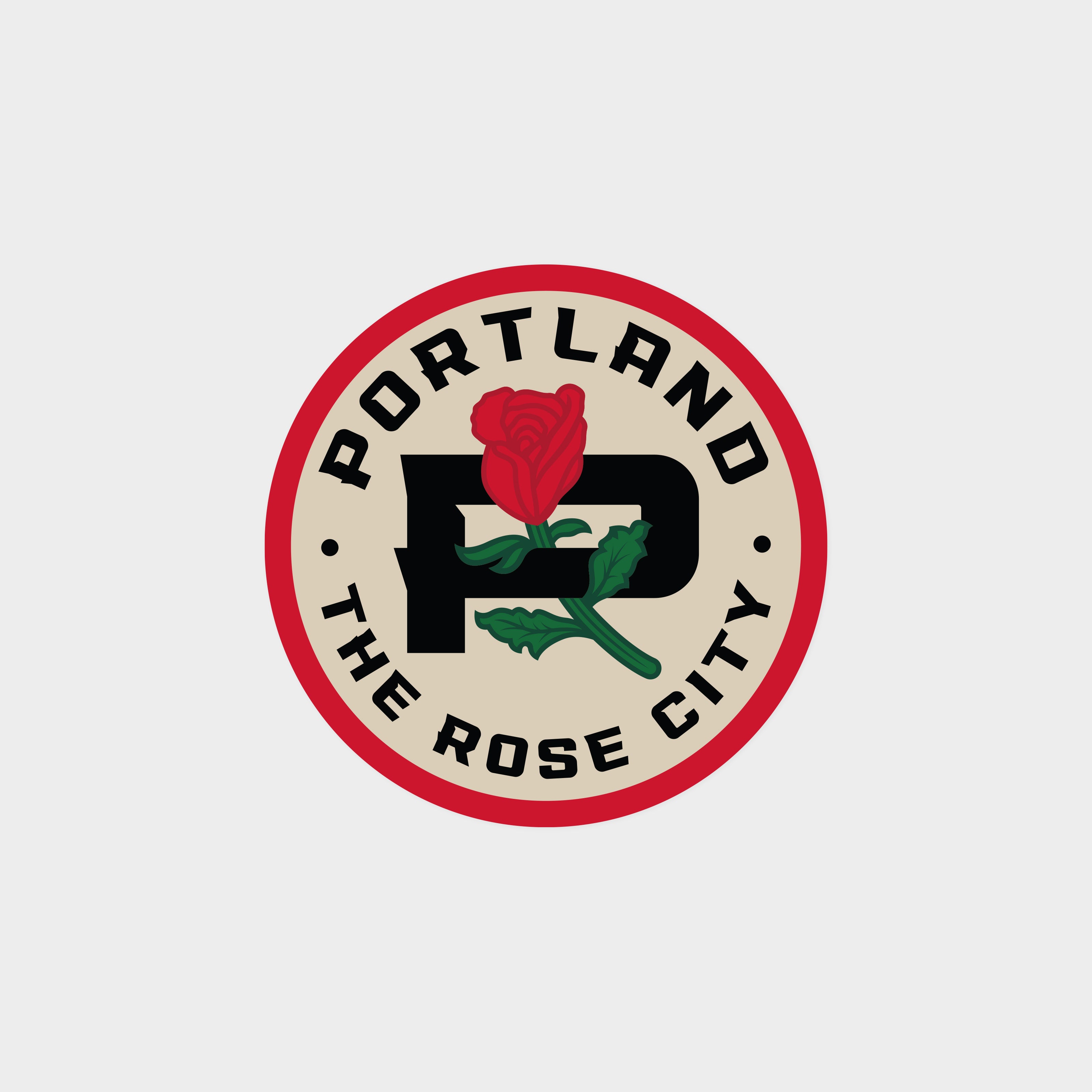 Rose City Sticker