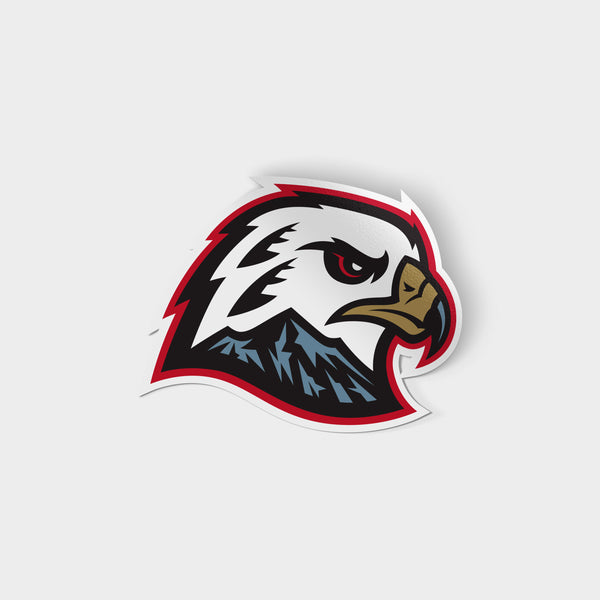 Hawk Head Sticker