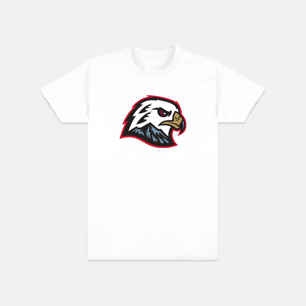 Hawk Head T-Shirt - White