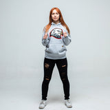 Hawk Head Hoodie - Grey