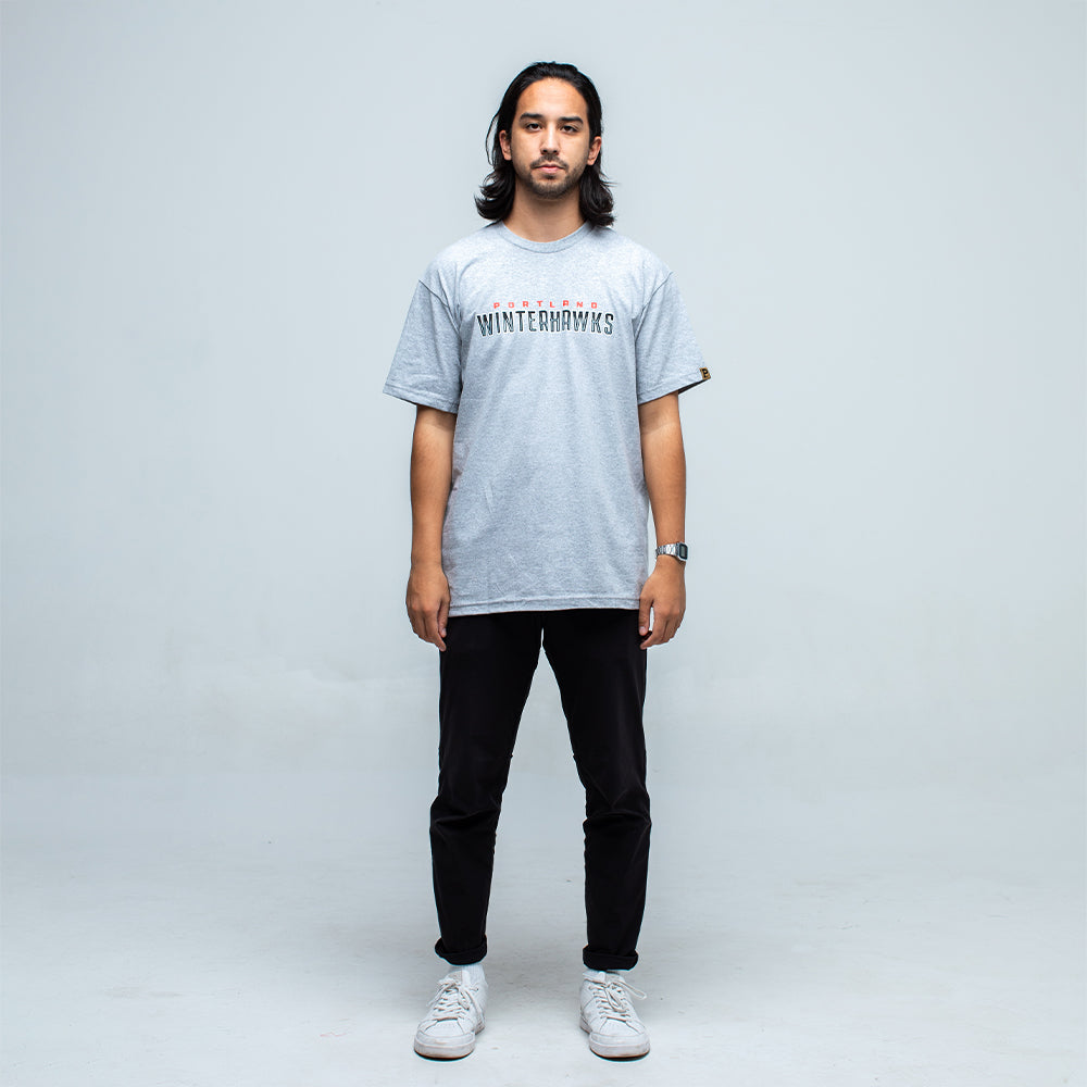 Wordmark Tee - Grey