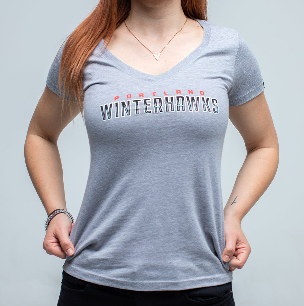 Women's Wordmark Tee - Grey