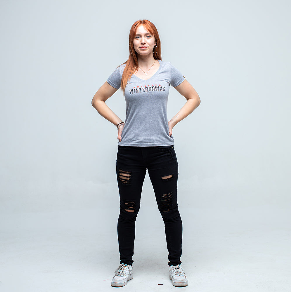 Women's Wordmark Tee - Grey