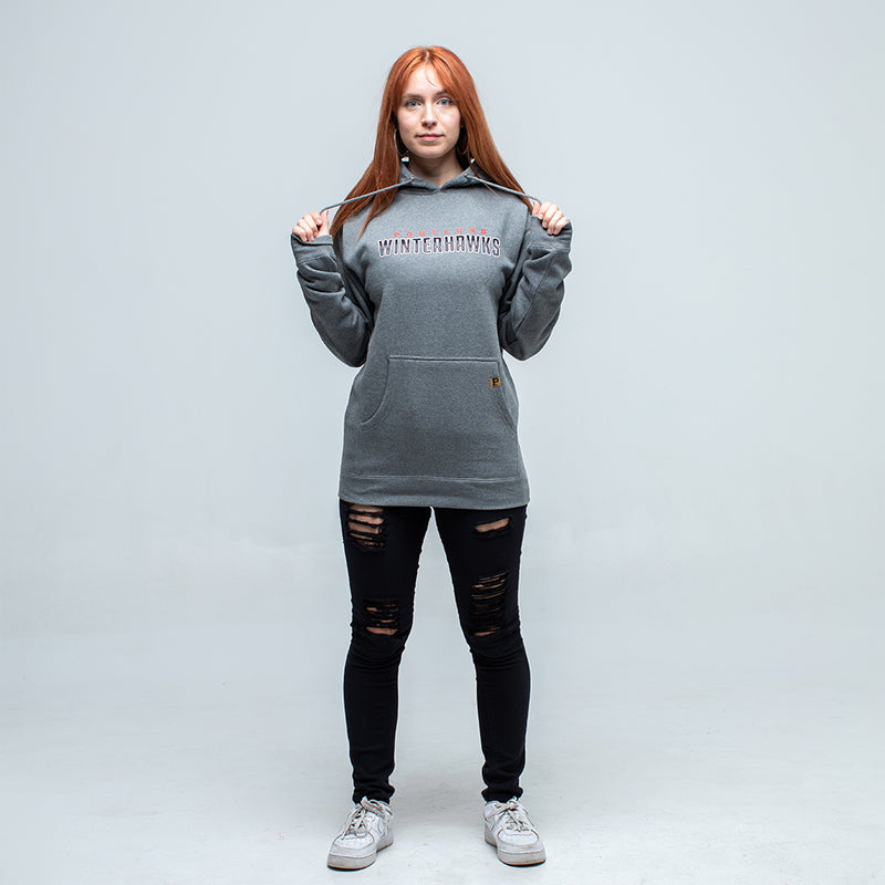 Wordmark Hoodie - Gunmetal