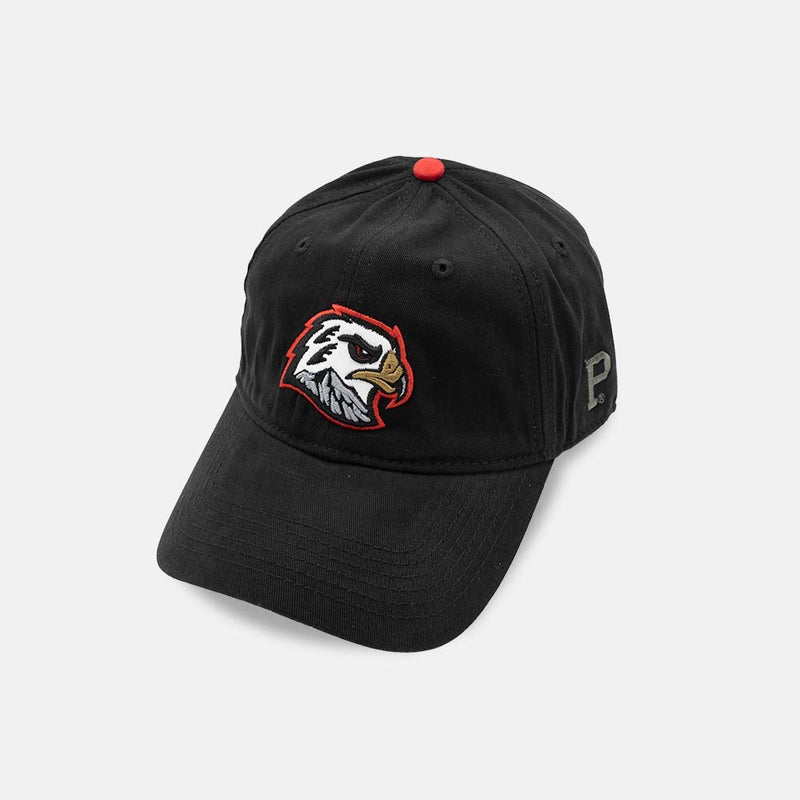 Hawk Head Dad Hat - Black