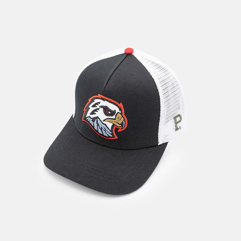 Hawk Head Mesh Cap - Black