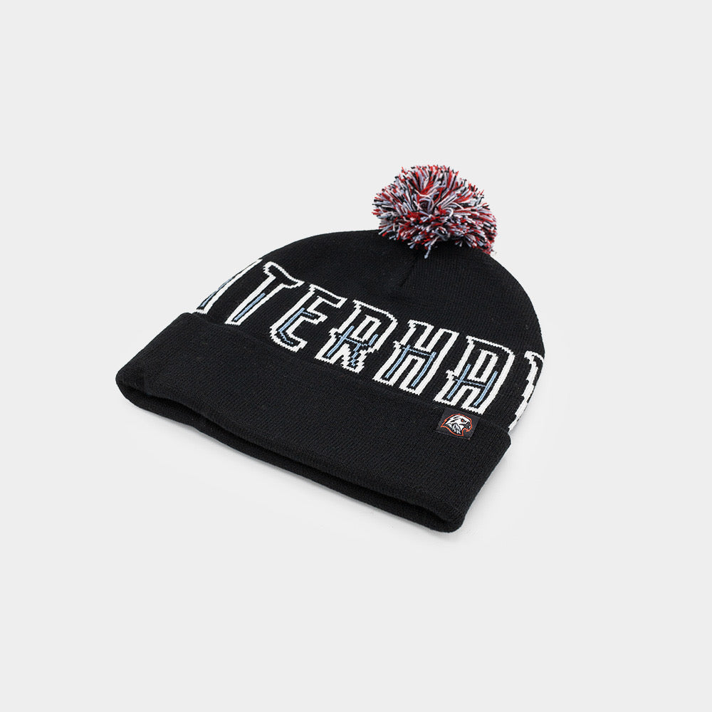 Wordmark Pom Beanie