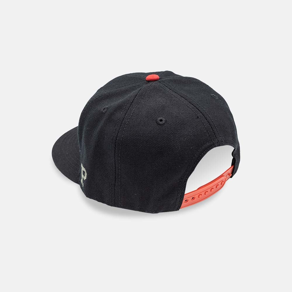 Hawk Head Snapback - Black