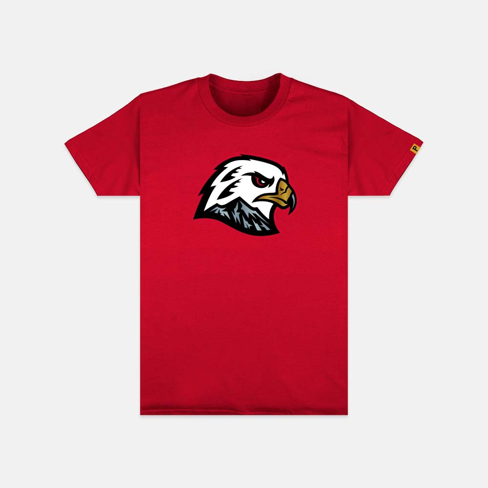 Hawk Head T-Shirt - Red