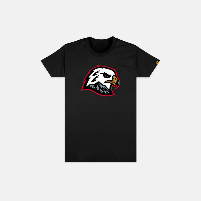 Women's Hawk Head T-Shirt - Black