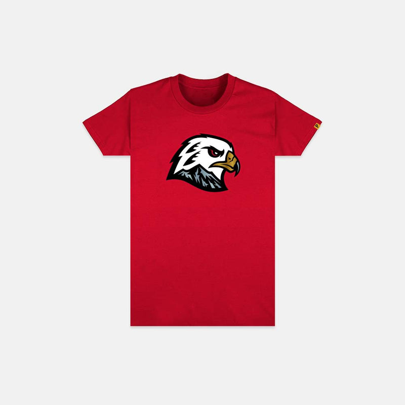 Women's Hawk Head T-Shirt - Red