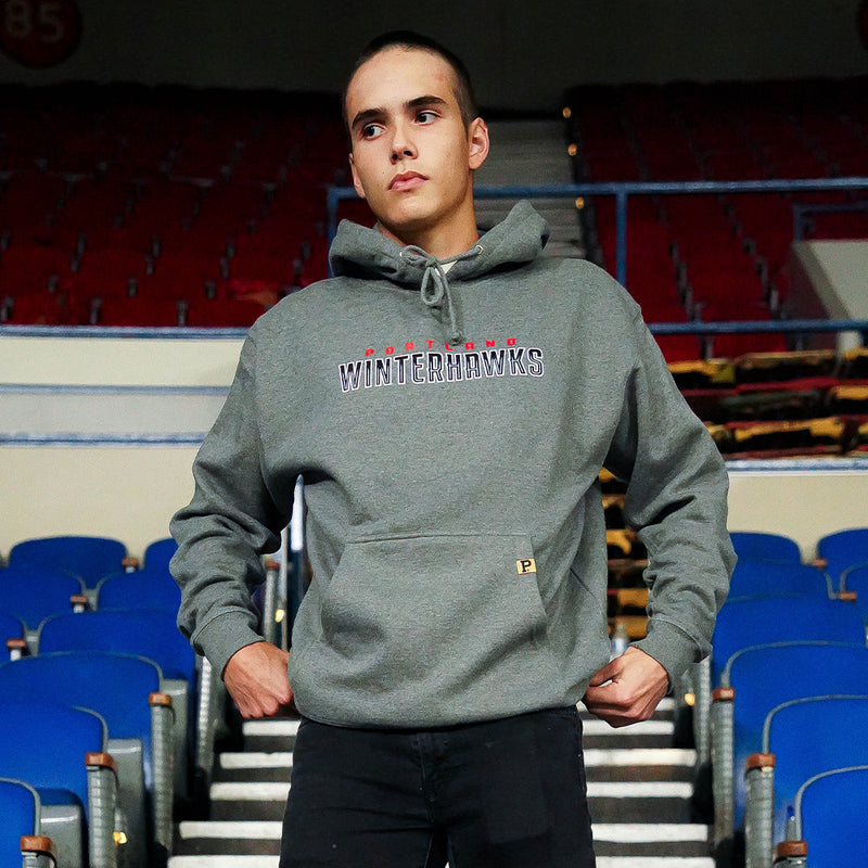 Wordmark Hoodie - Gunmetal