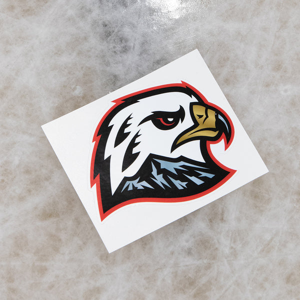 Hawk Head Sticker